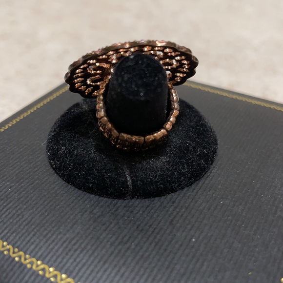 ROSE GOLD FASHION STRETCH RING - Picture 4 of 6